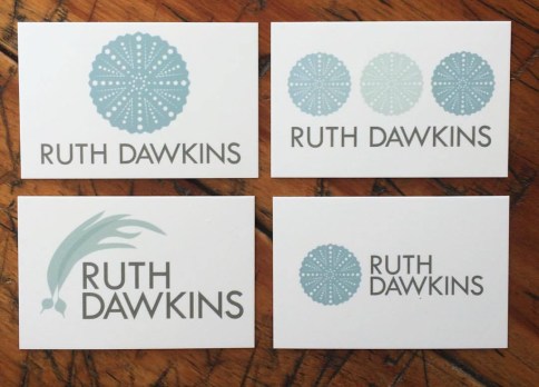 Ruth Dawkins business cards by Moo